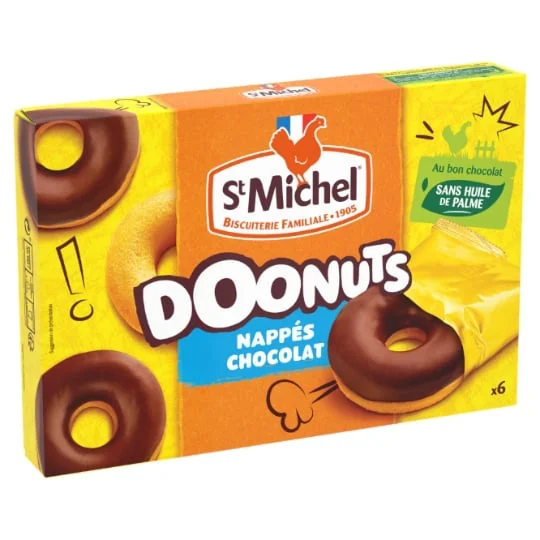 Gâteaux Doonuts nappés chocolat lait