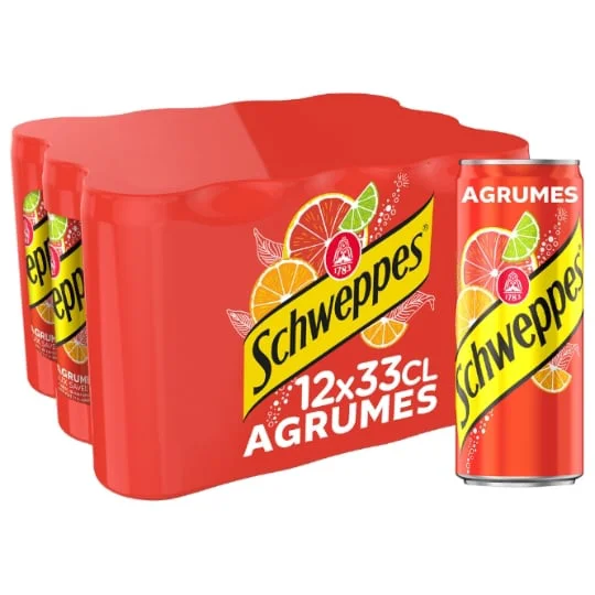 Boisson gazeuse Saveur Agrumes