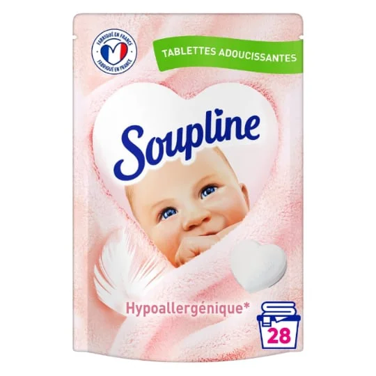 Adoucissant Tablettes Coeurs Hypoallergénique