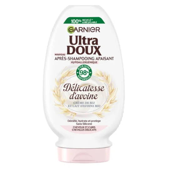 Après-Shampoing Apaisant Cheveux Délicats Délicatesse d'Avoine
