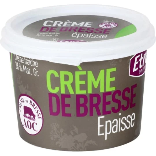 Crème Fraiche Epaisse AOC de Bresse 36% Mat.Gr.