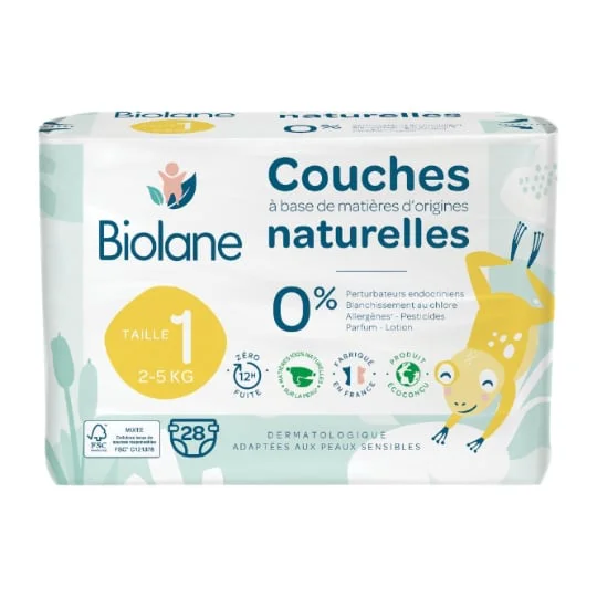 Couches bébé Taille 1, 2-5 kg