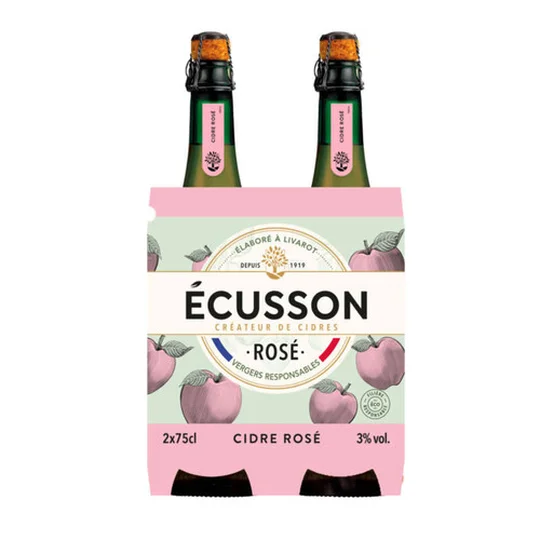 Cidre Rosé Délicat Bio