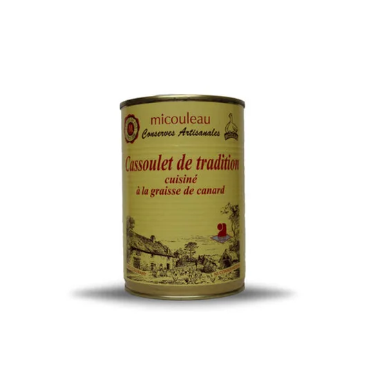 Cassoulet de Tradition cuisiné à la graisse de Canard