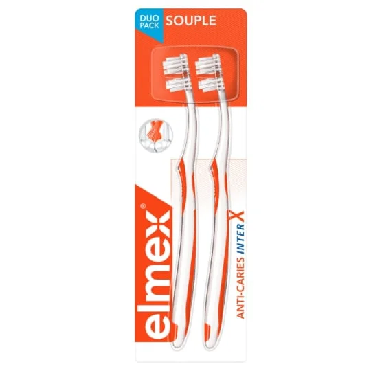 Brosse à dents souple duo pack