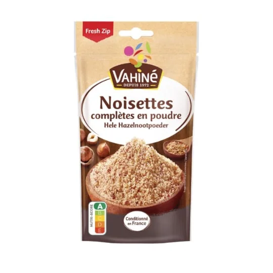 Noisettes complètes en poudre