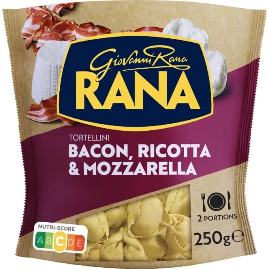 Pâtes fraîches Tortellini Bacon Ricotta Mozzarella