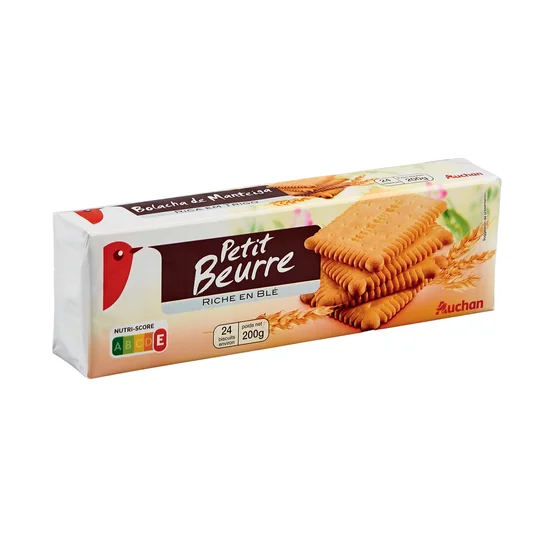 Biscuits petit beurre riches en blé