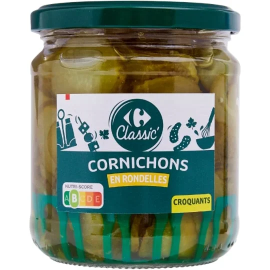 Cornichons rondelles