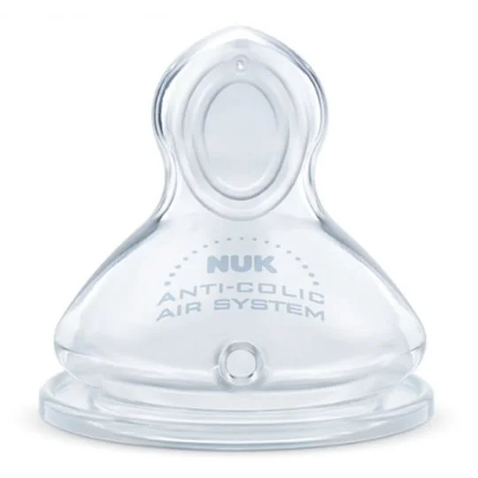 Tétine silicone 2e âge lait infantile