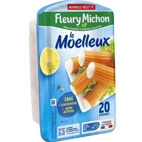 Surimi moelleux