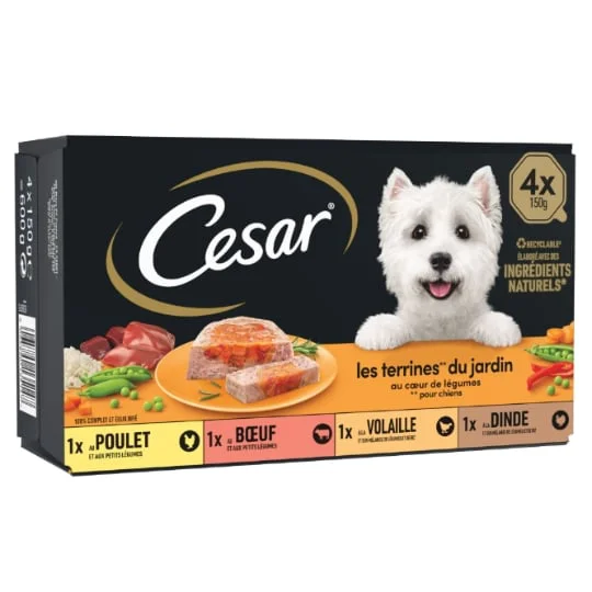 Pâtée pour chien assortiment