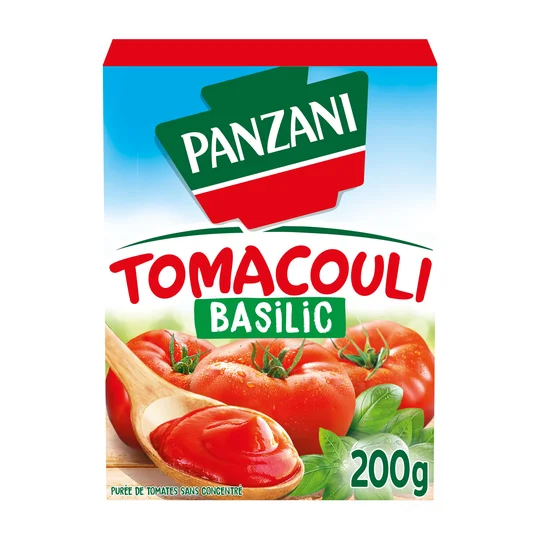 Sauce Tomacouli Basilic