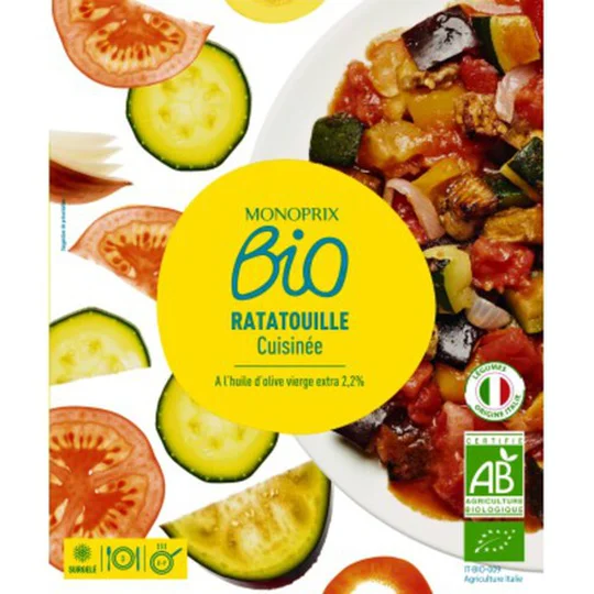 Ratatouille cuisinée