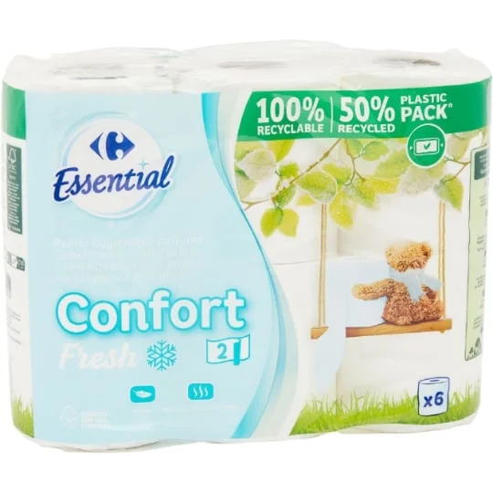Papier toilette Confort Fresh