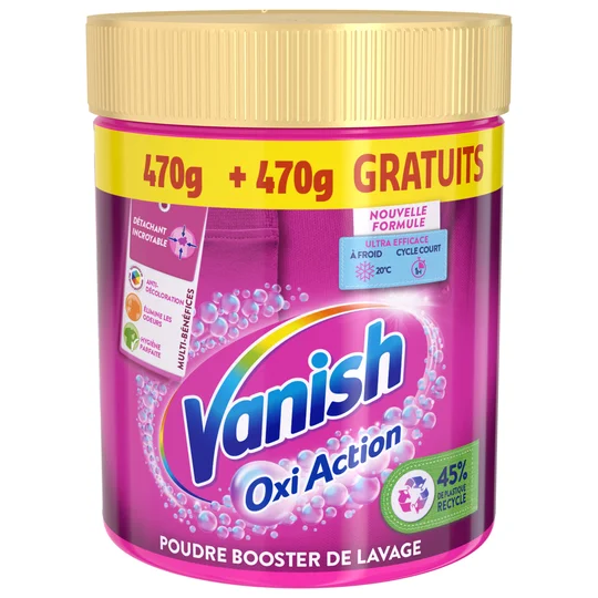 Détachant oxi action en poudre