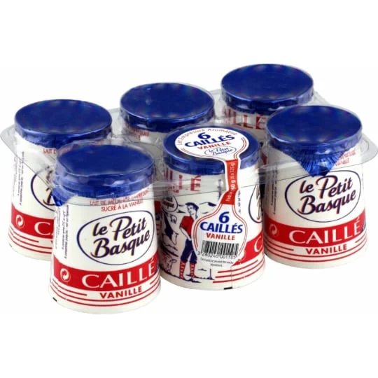 Yaourt caillé vanille