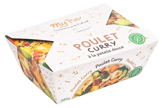 Poulet curry patate douce