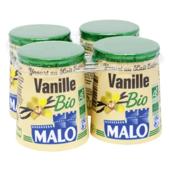 Yaourt vanille Bio