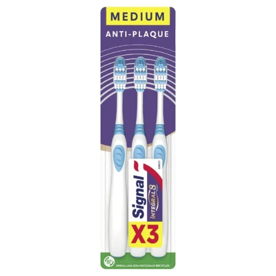 Brosse à Dents Intégral 8 Actions Médium