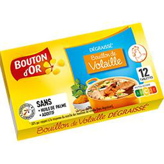 Bouillon de volaille dégraissé
