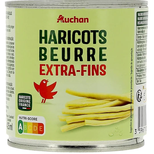 Haricots beurre extra fins