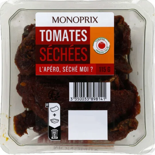 Tomates séchées