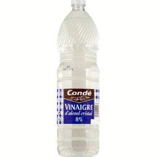 Vinaigre d'alcool cristal 8% acidité