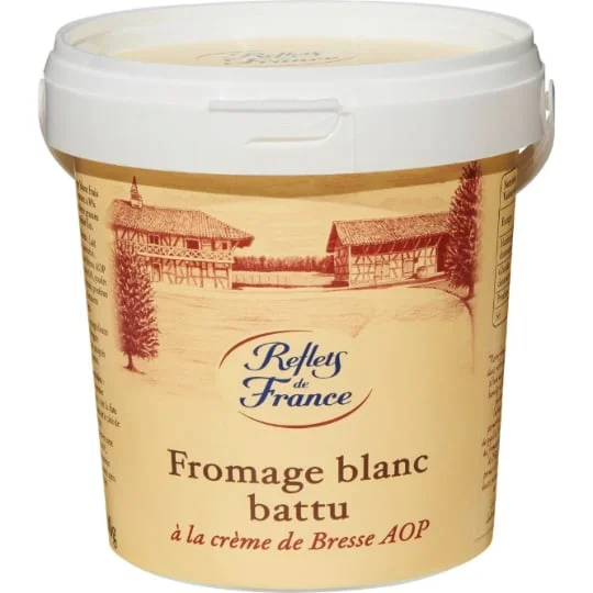 Fromage blanc battu crème de Bresse AOP