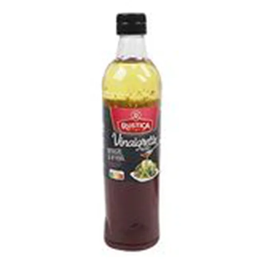 Vinaigrette bi-phase Vin rouge/échalote