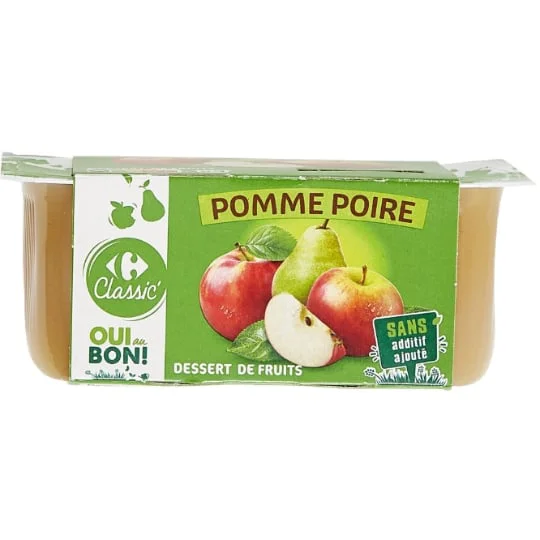 Compote pomme poire
