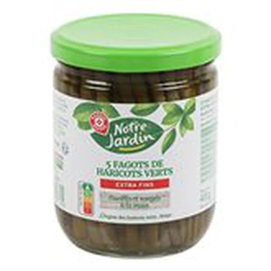 Haricots verts Extra fins - 5 Fagots