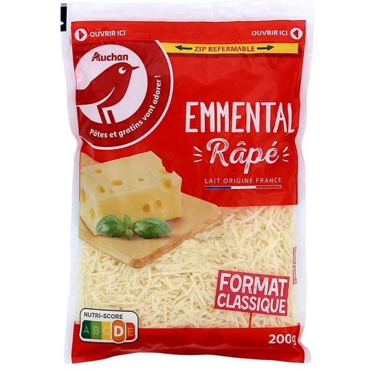 Emmental râpé français