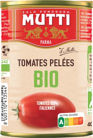 Tomates pelées Bio