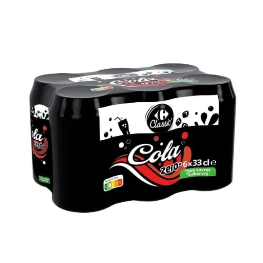 Soda cola zéro
