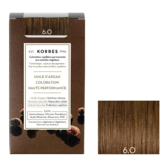 Coloration huile d'argan Dark Blond 6.0