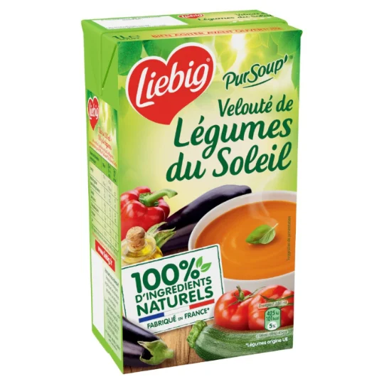 Soupe velouté de légumes du soleil