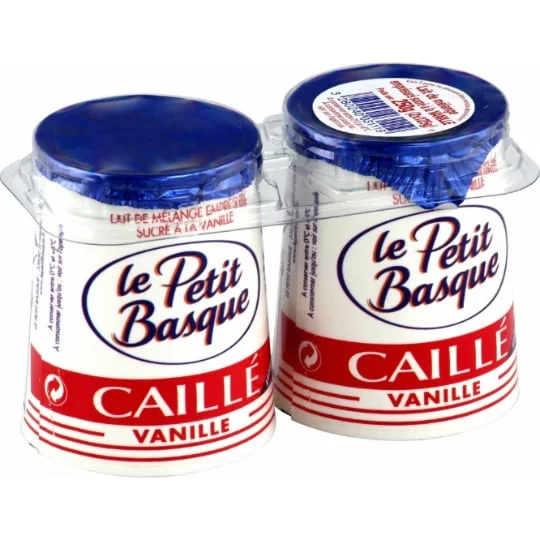Yaourt caillé vanille