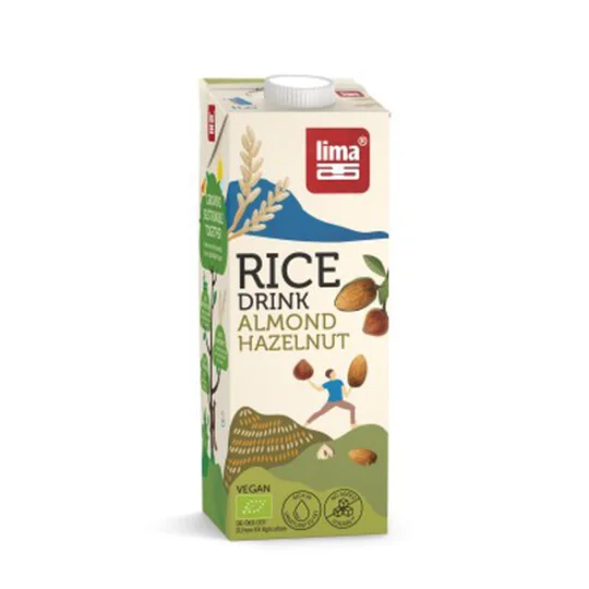 Boisson Au Riz Rice Drink Noisette & Amande  Bio