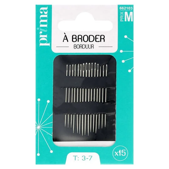 Aiguille à broder x15