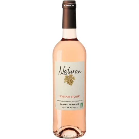 Vin Rosé Languedoc Roussillon IGP Pays d'Oc Naturae Syrah Bio