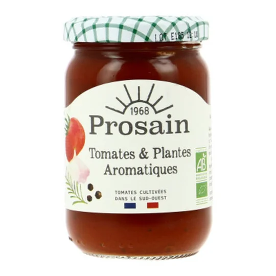 Sauce Tomates & Plantes aromatiques Bio