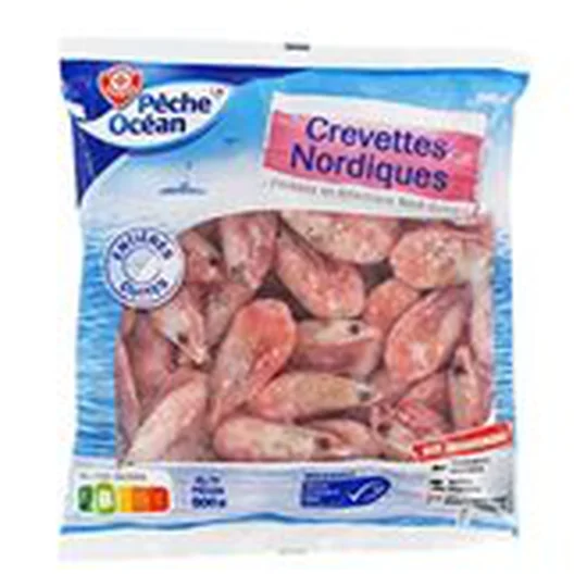 Crevettes Nord Entières cuites - MSC