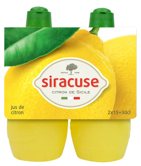 Jus de citron jaune