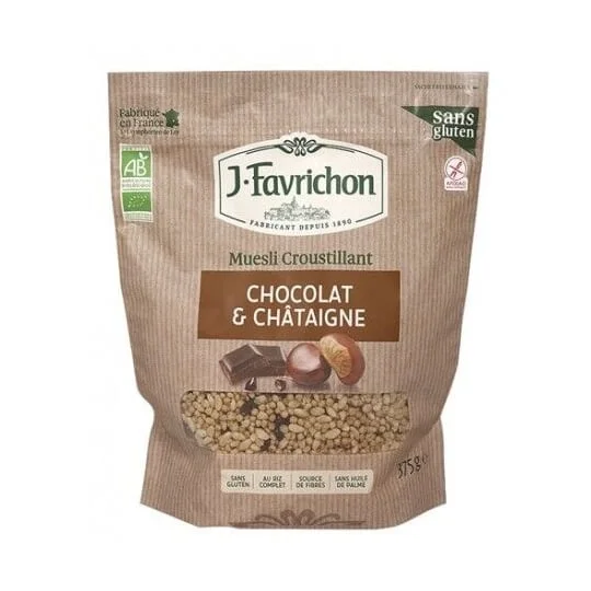 Muesli Croustillant Chocolat Châtaigne