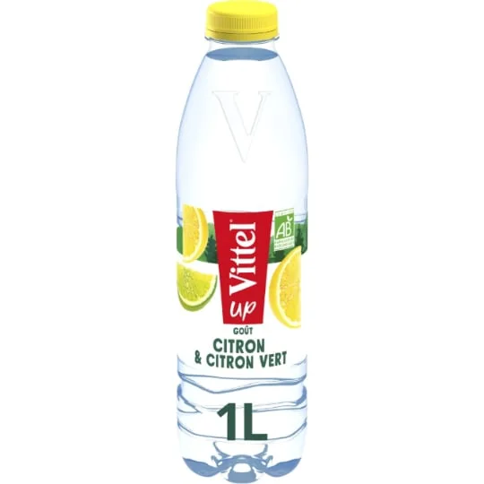 Eau aromatisée citron citron vert Bio
