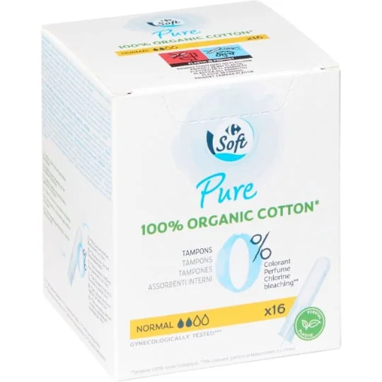 Tampons Pure Normal avec applicateur