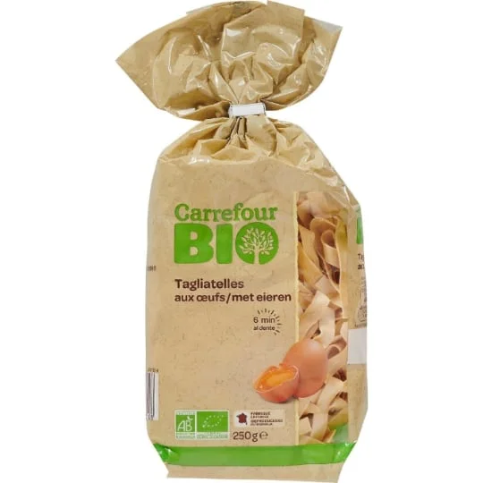 Pâtes tagliatelles Bio