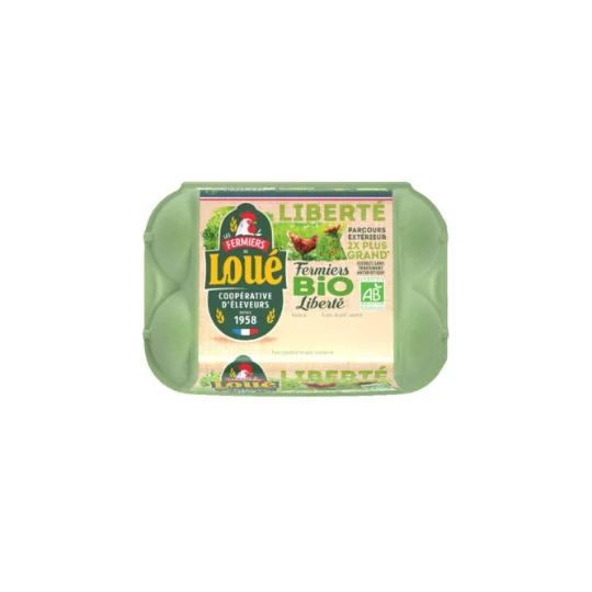 Oeufs Bio Calibre Moyen Sans-Antibiotique
