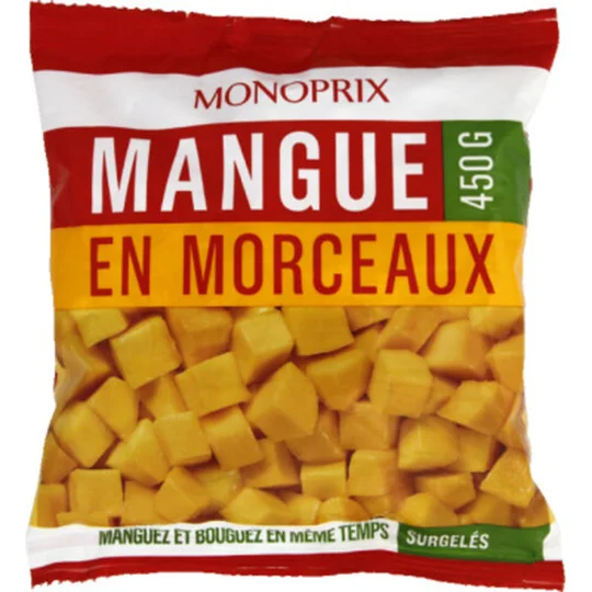 Mangues En Morceaux Surgelés